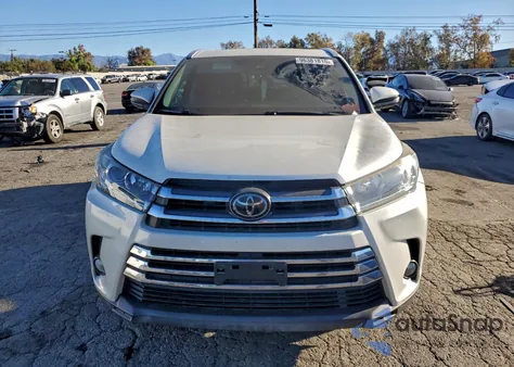 2017 Toyota Highlander Limited from USA, damaged, VIN 5TDYZRFH0HS208348